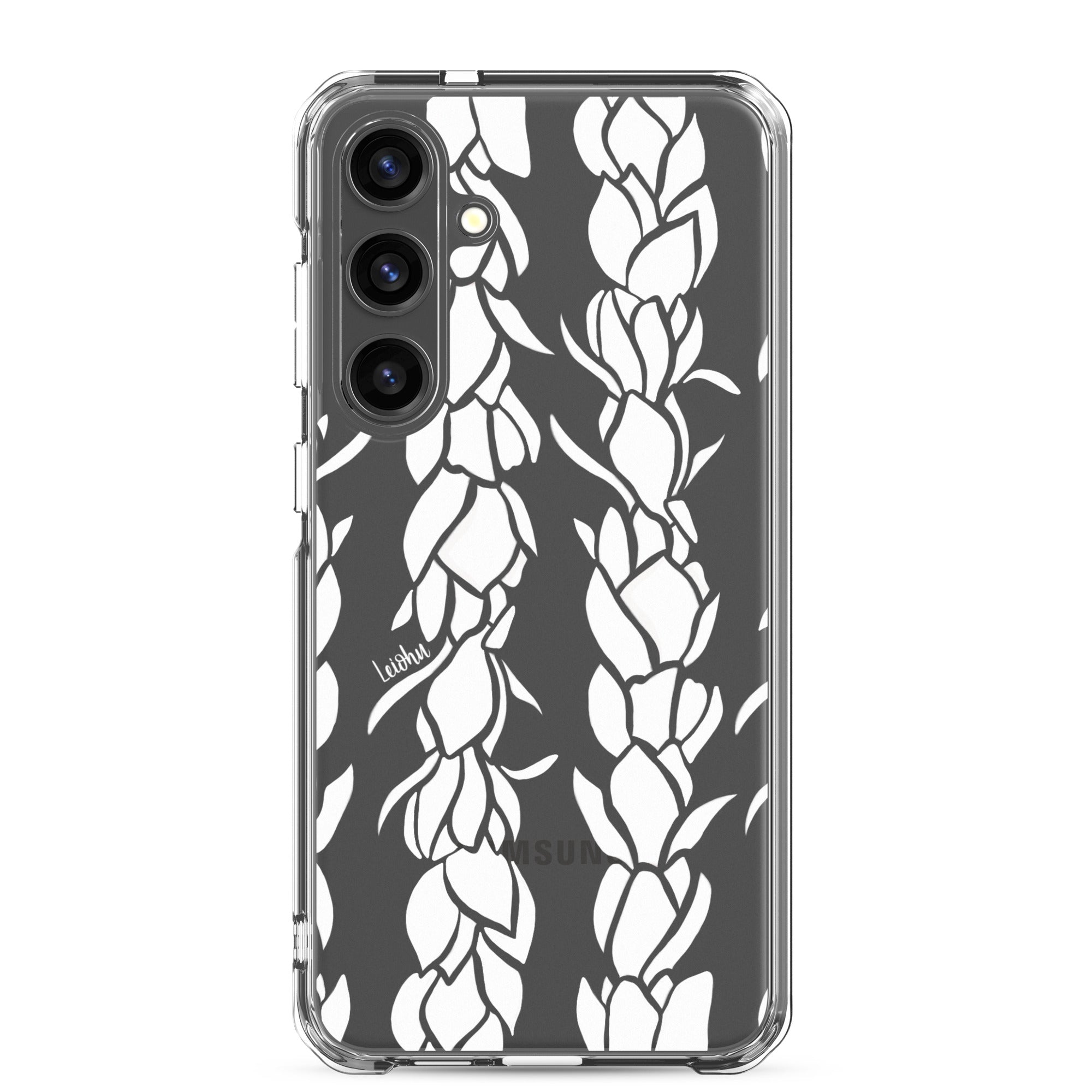 Pikake - Clear Case for Samsung® - LEIOHU DESIGNS