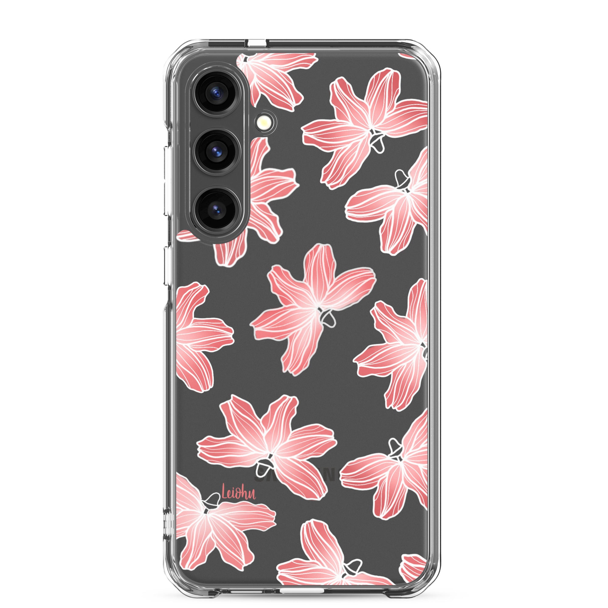 Naupaka Dream - Clear Case for Samsung® - LEIOHU DESIGNS