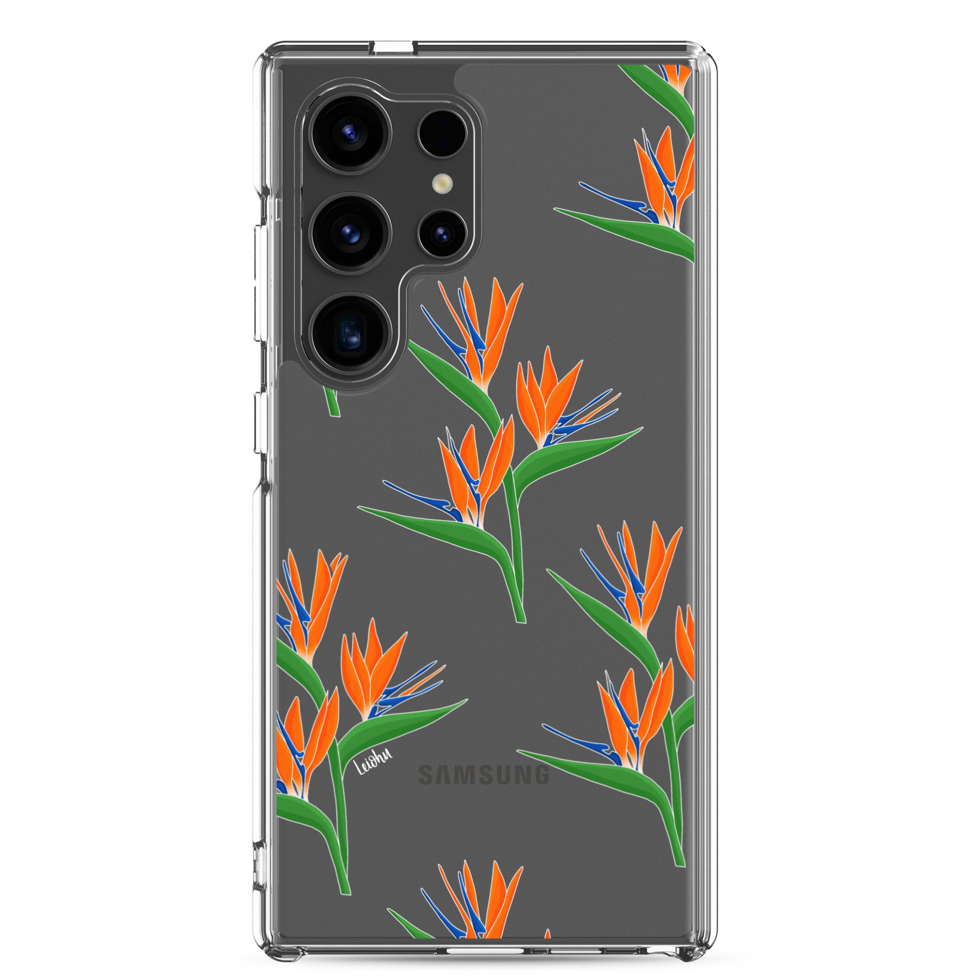 Bird of Paradise - Clear Case for Samsung® - LEIOHU DESIGNS