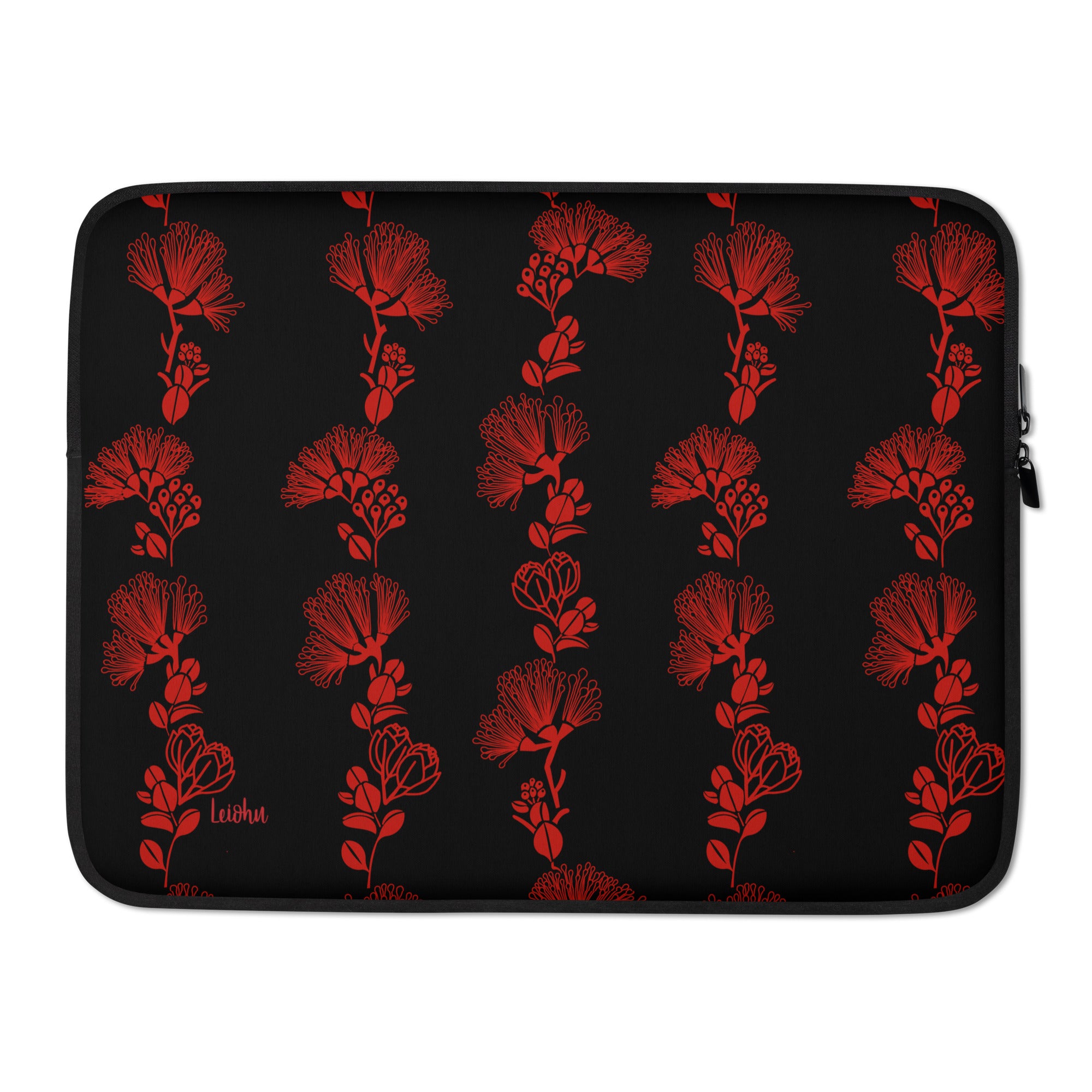Lehua - 'Ula'ula - Laptop Sleeve - LEIOHU DESIGNS