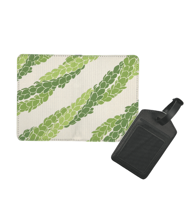 Pakalana Lei - Passport Cover & Luggage Tag Set - LEIOHU DESIGNS