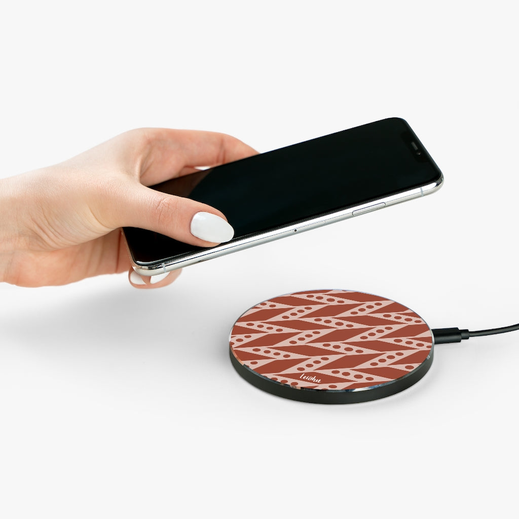 Ohe Kapala - Rust - Wireless Charger - LEIOHU DESIGNS