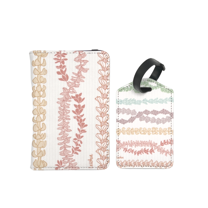 Forever Lei - Passport Cover & Luggage Tag Set - LEIOHU DESIGNS