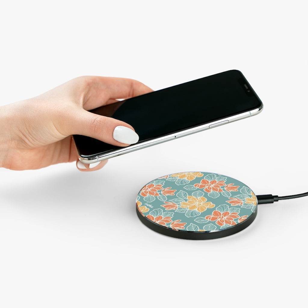 Retro Garden - Wireless Charger - LEIOHU DESIGNS