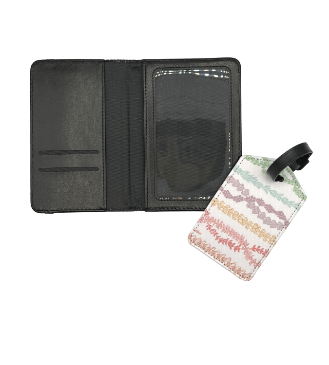 Forever Lei  - Passport Cover & Luggage Tag Set
