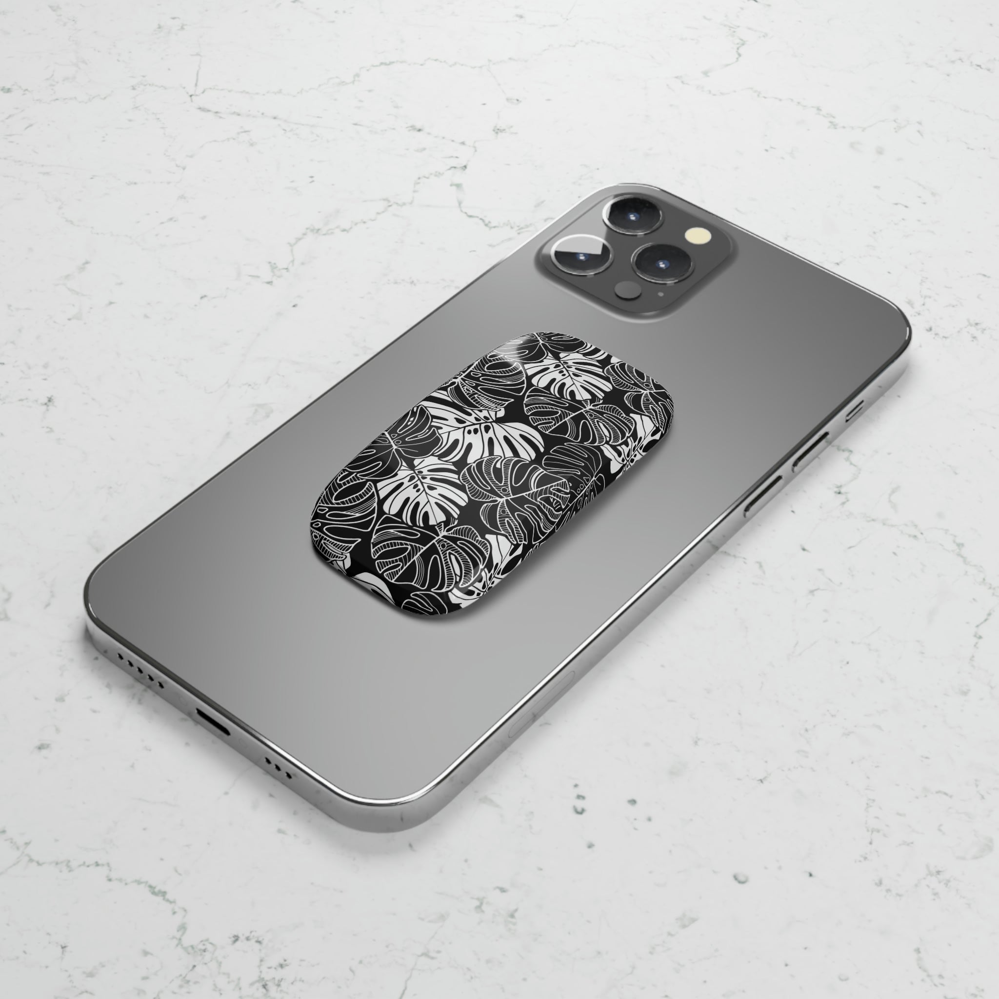 Monstera Dream - Phone Click-On Grip - LEIOHU DESIGNS