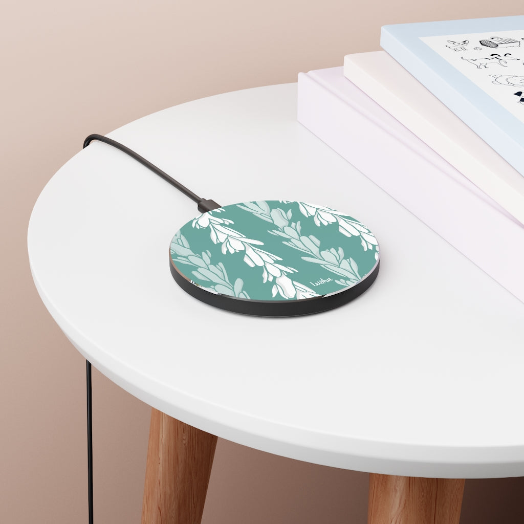 Tuberose Lei - Wireless Charger - LEIOHU DESIGNS