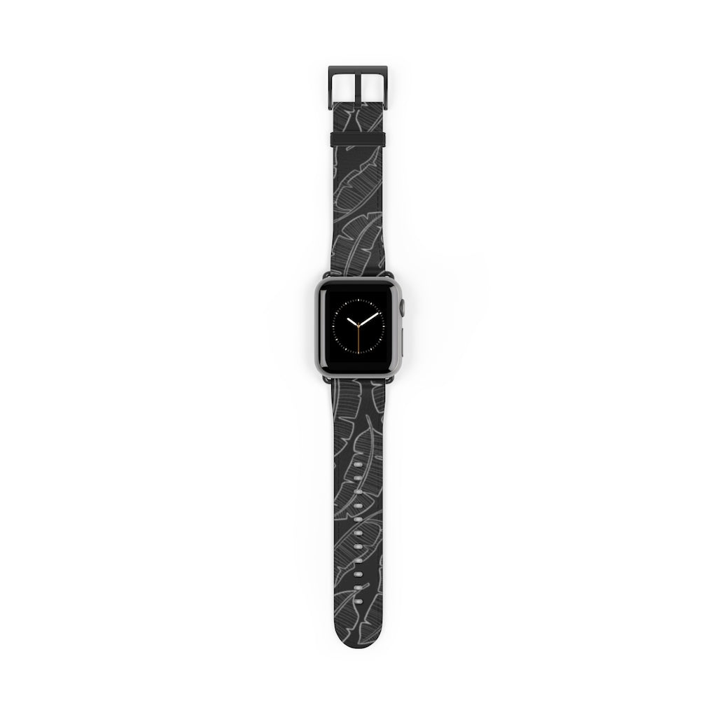 Mai'a - 'Ele'ele - Apple Watch Band - LEIOHU DESIGNS