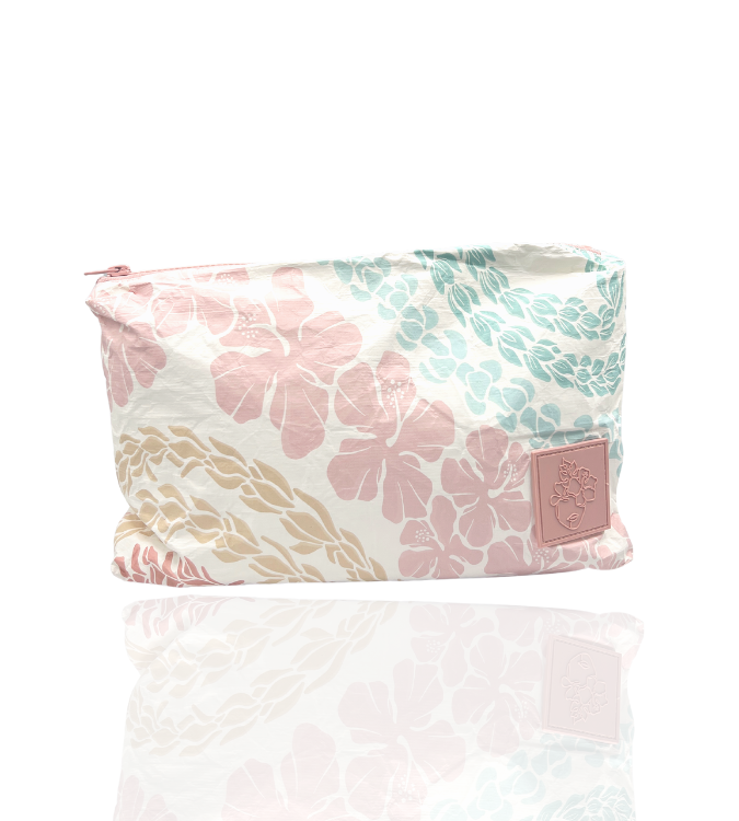 Kahakai Pouch - Medium - Groovy Lei - LEIOHU DESIGNS