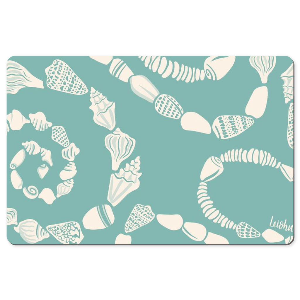 Groovy Shell - Desk Mat - LEIOHU DESIGNS