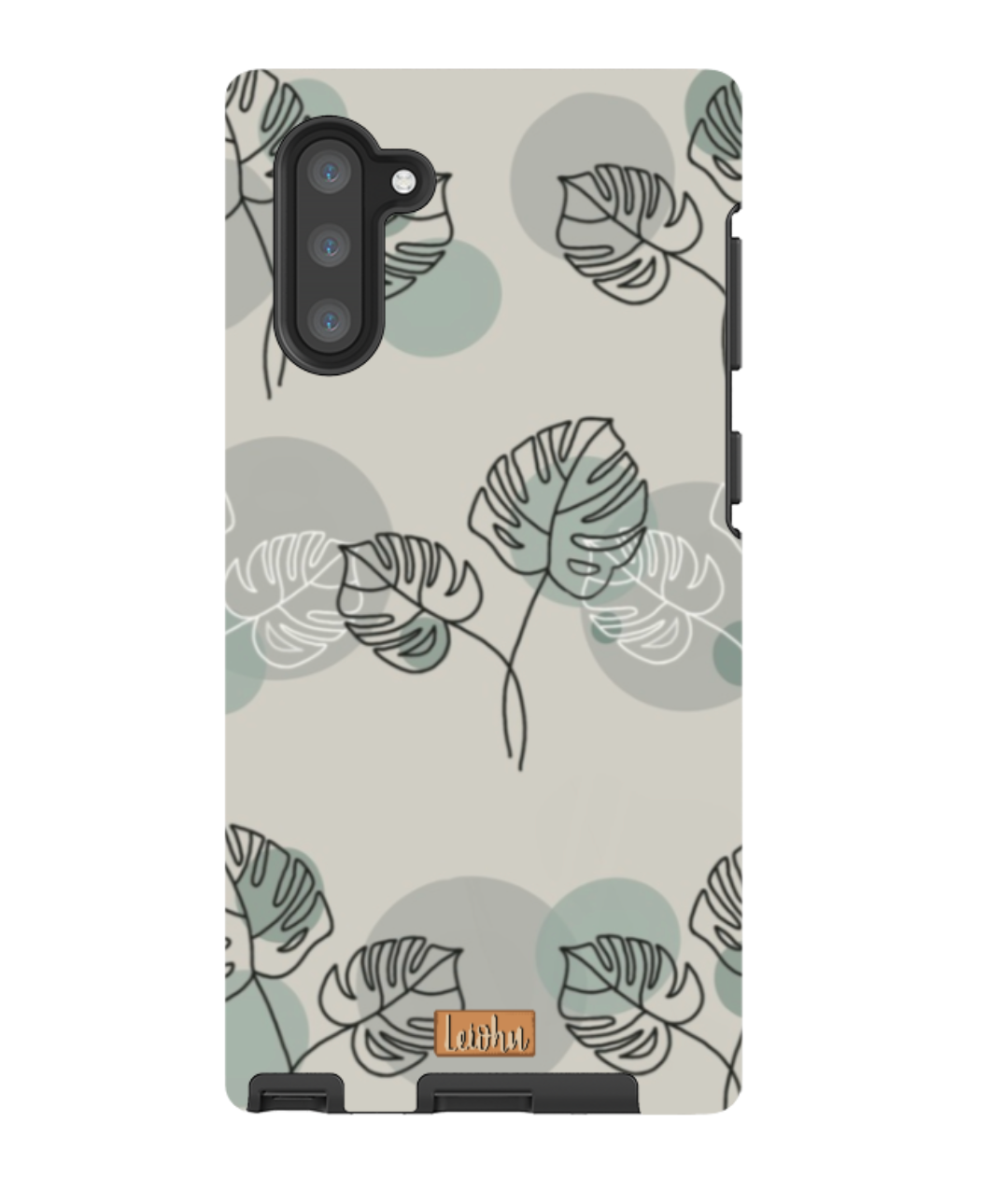 Monstera - Retro - Samsung Note - LEIOHU DESIGNS