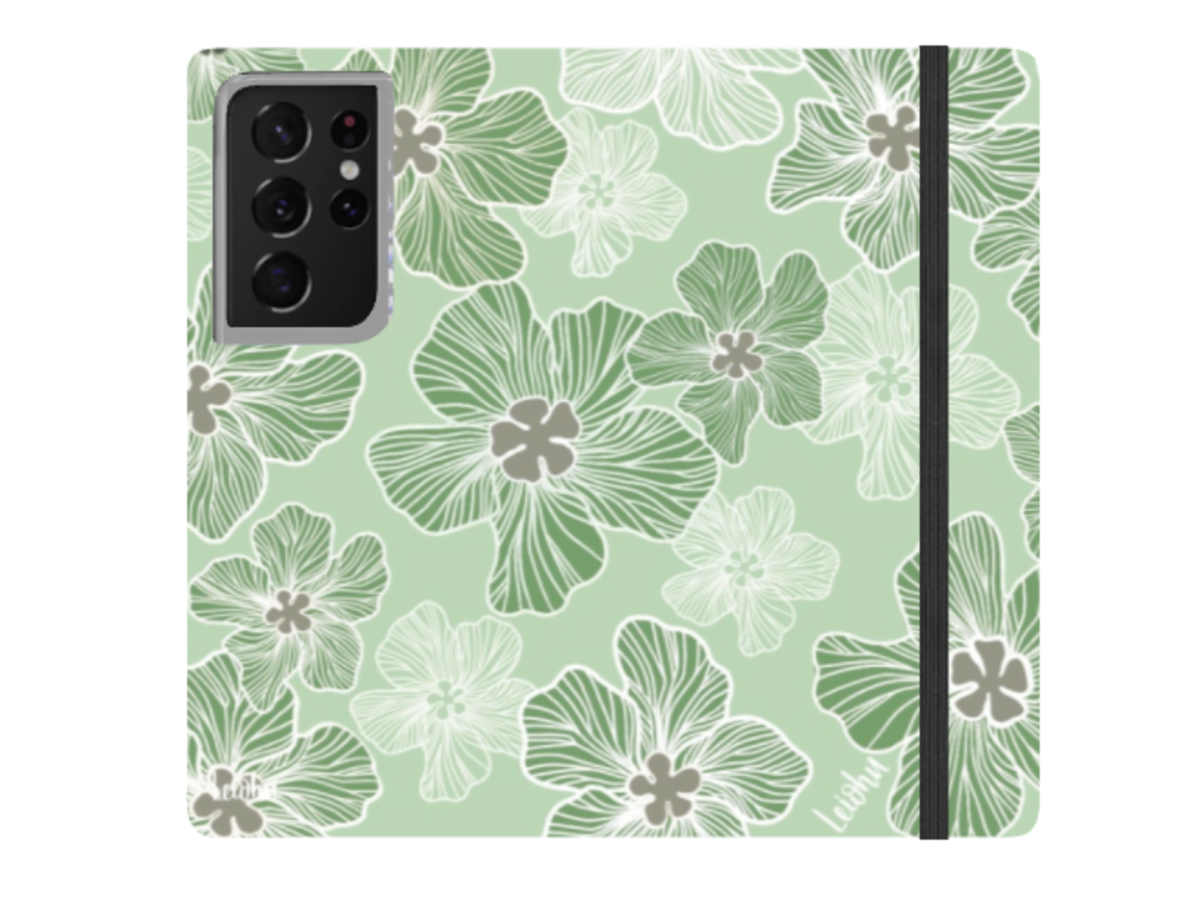 Hau - 'Oma'oma'o - Wallet Case - Samsung - LEIOHU DESIGNS