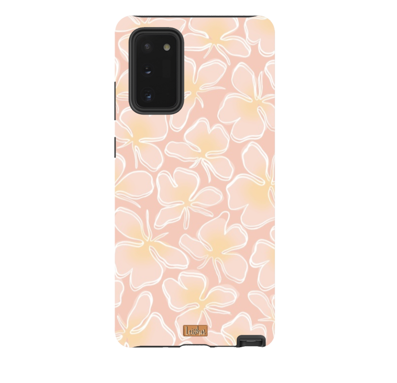 Retro 'Awapuhi Ke'oke'o - Samsung Note - LEIOHU DESIGNS