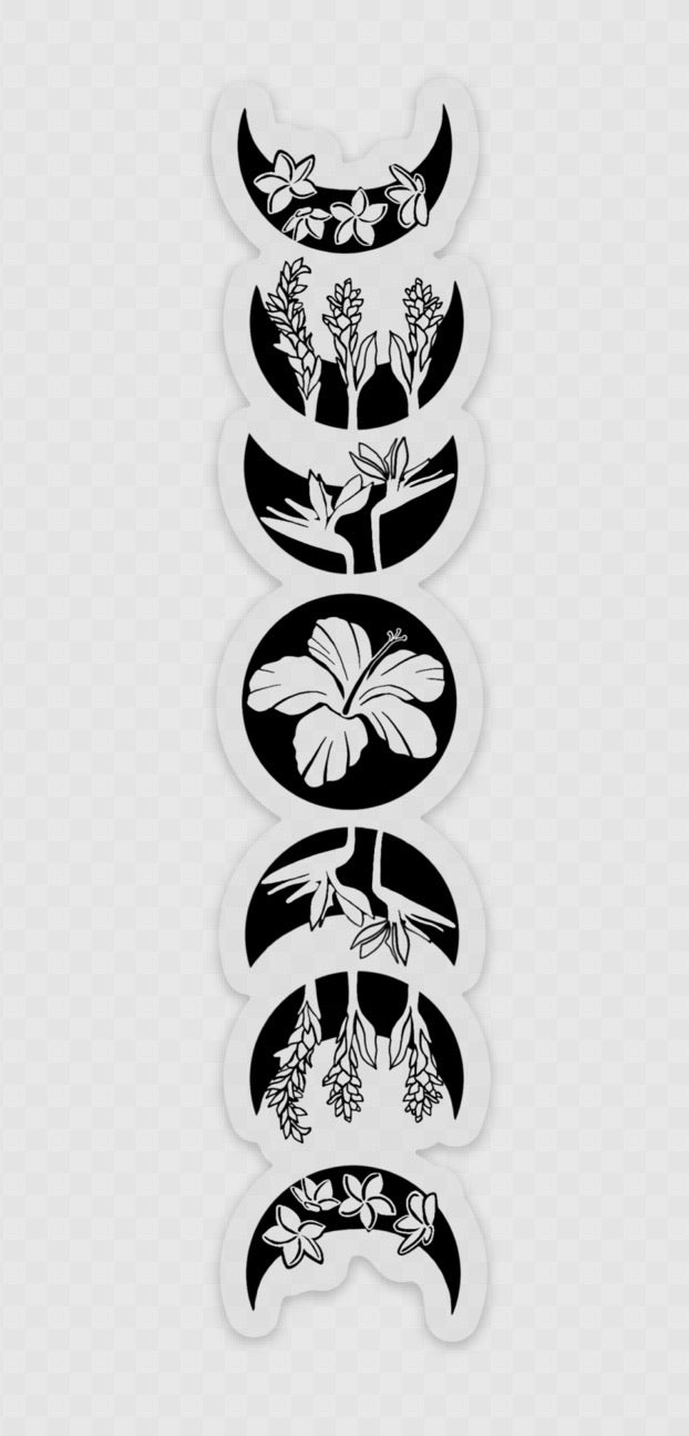 Pua Mahina - pepili - LEIOHU DESIGNS