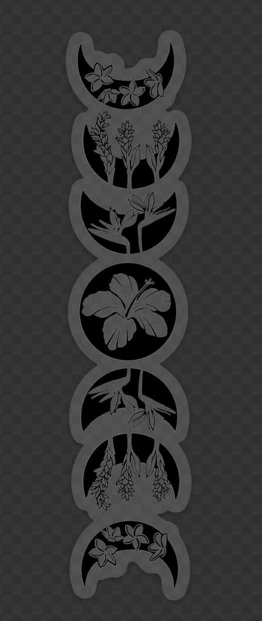 Pua Mahina - pepili - LEIOHU DESIGNS