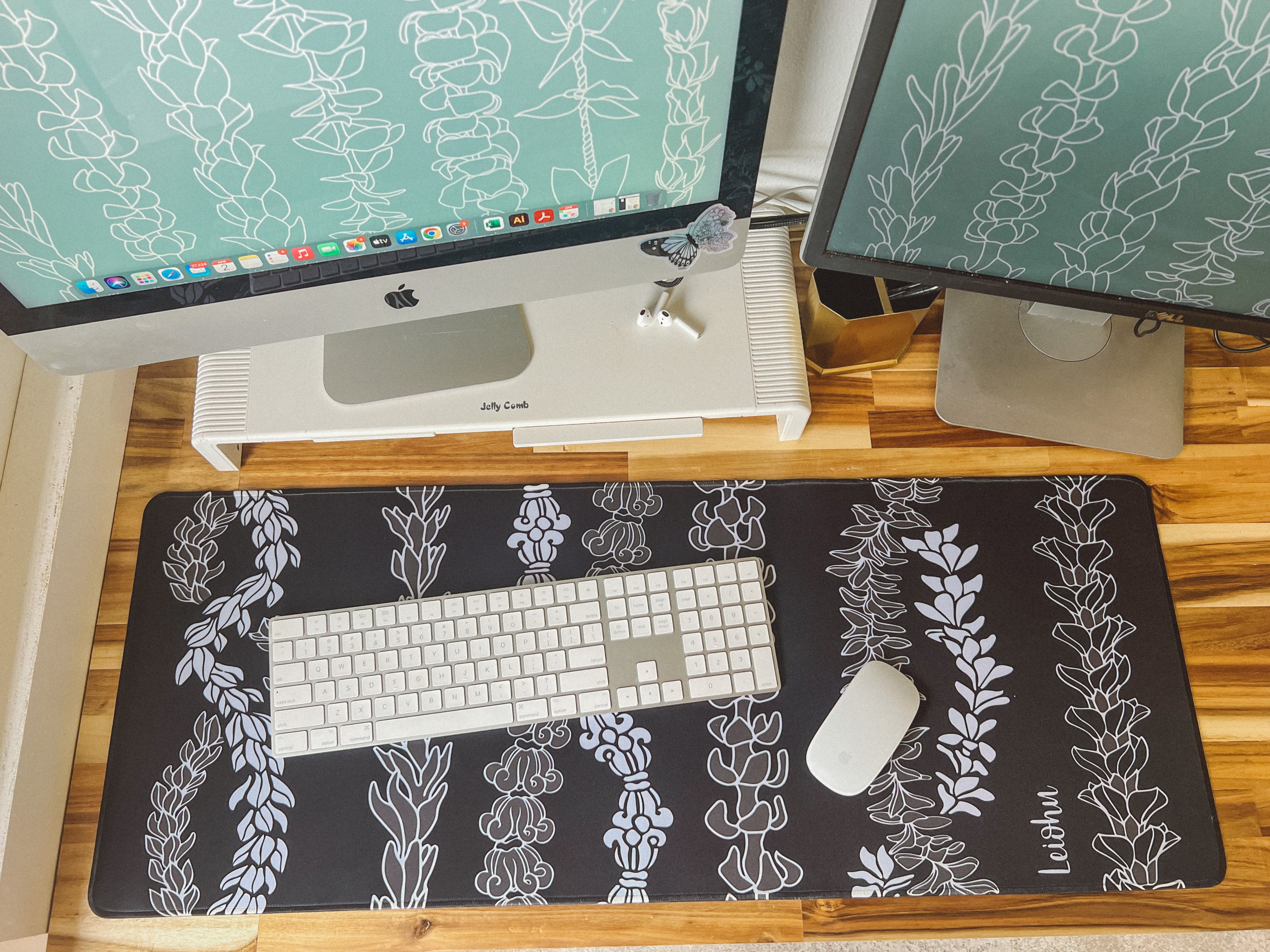 Forever Lei - 'Ele'ele - Desk Mat - LEIOHU DESIGNS