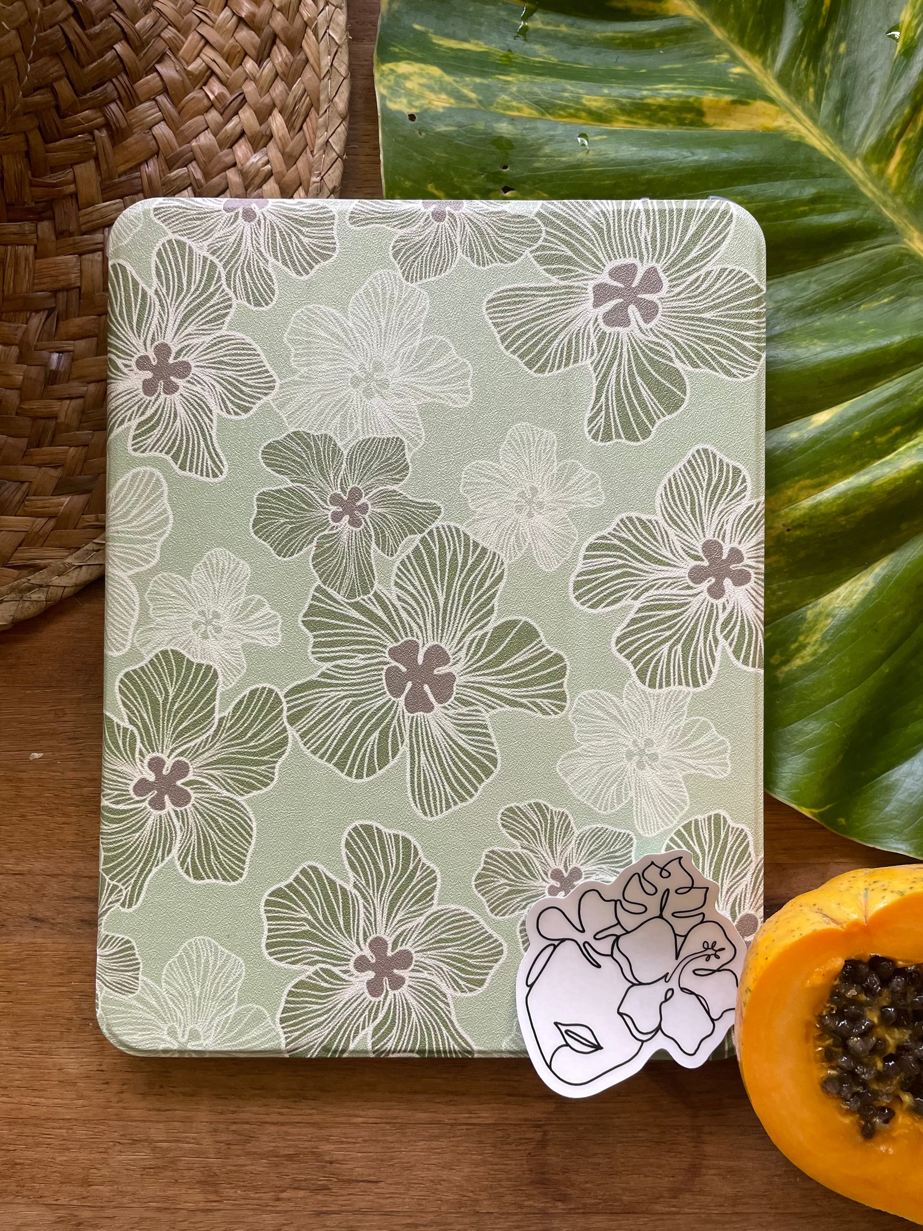 Hau - ‘Ōma’oma’o - iPad Case - LEIOHU DESIGNS