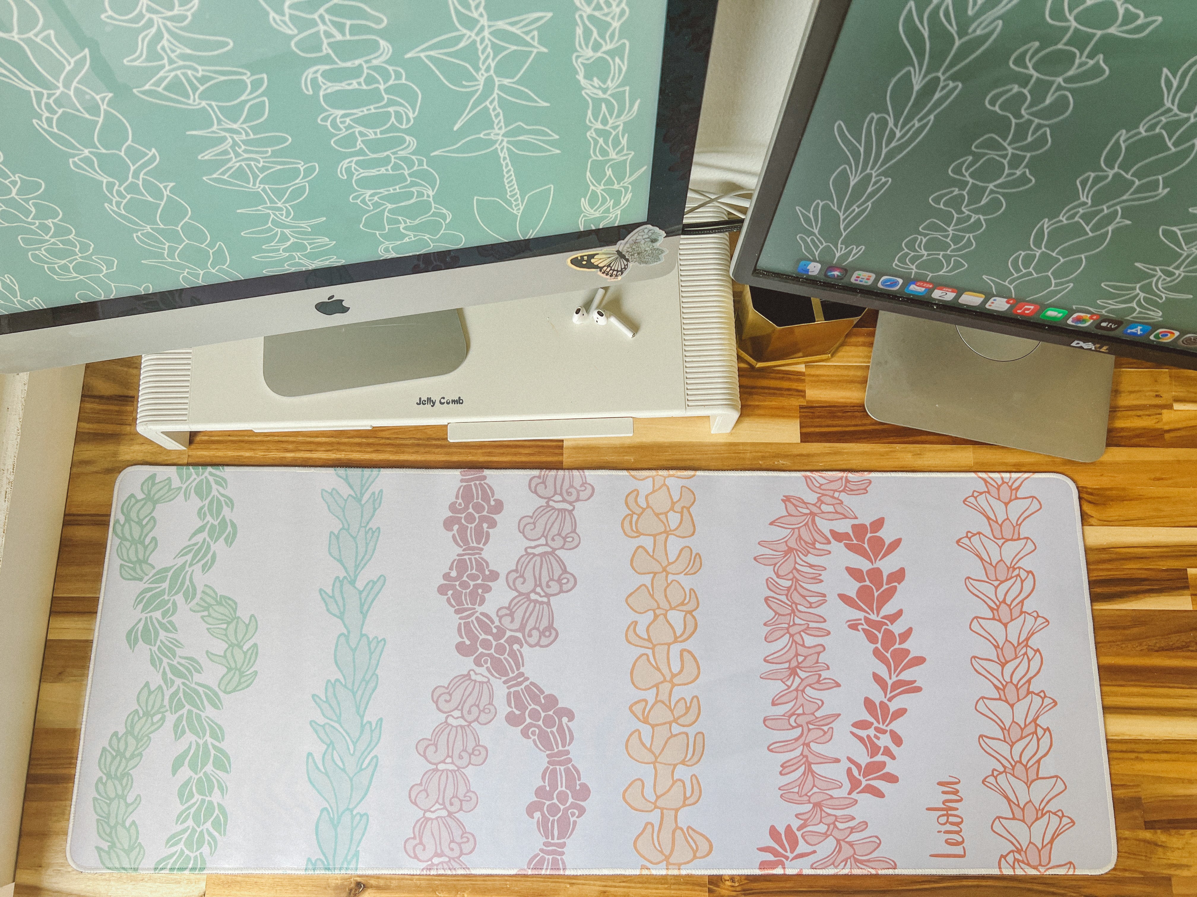 Forever Lei - Desk Mat - LEIOHU DESIGNS