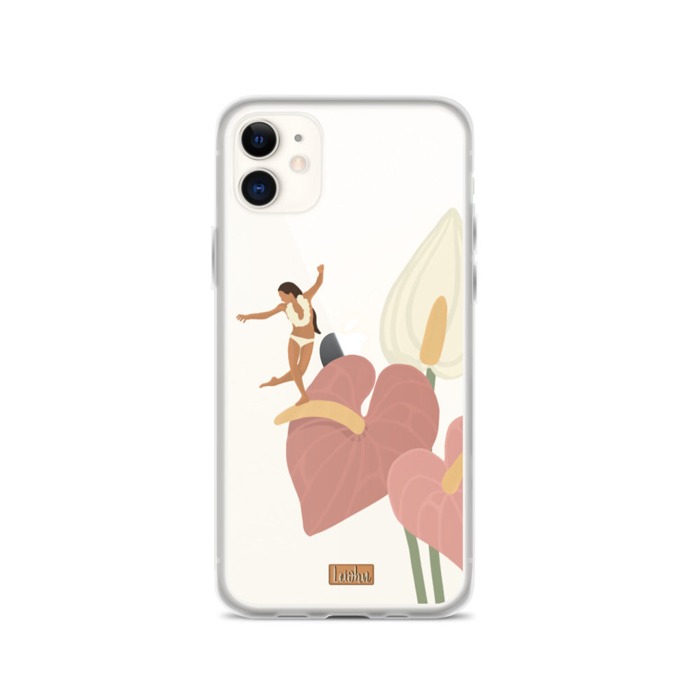 He'e Nalu - Anthurium - iPhone Case - LEIOHU DESIGNS