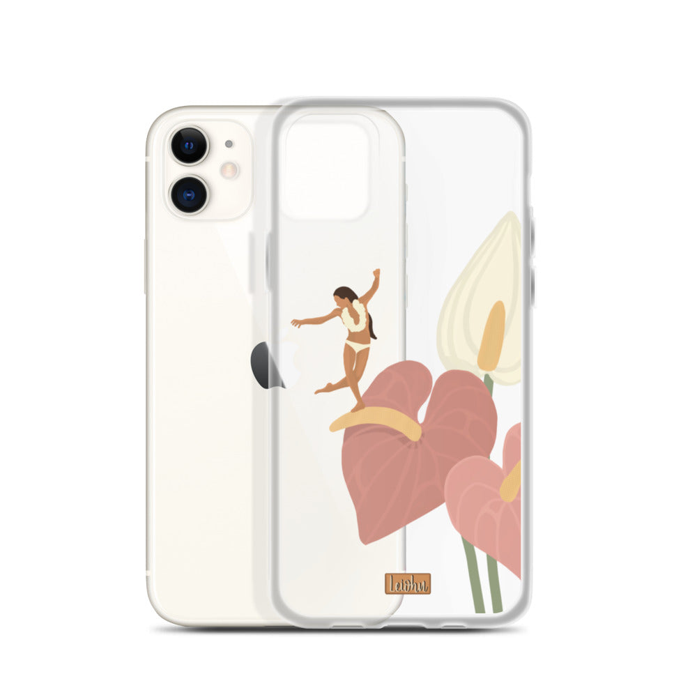 He'e Nalu - Anthurium - iPhone Case - LEIOHU DESIGNS