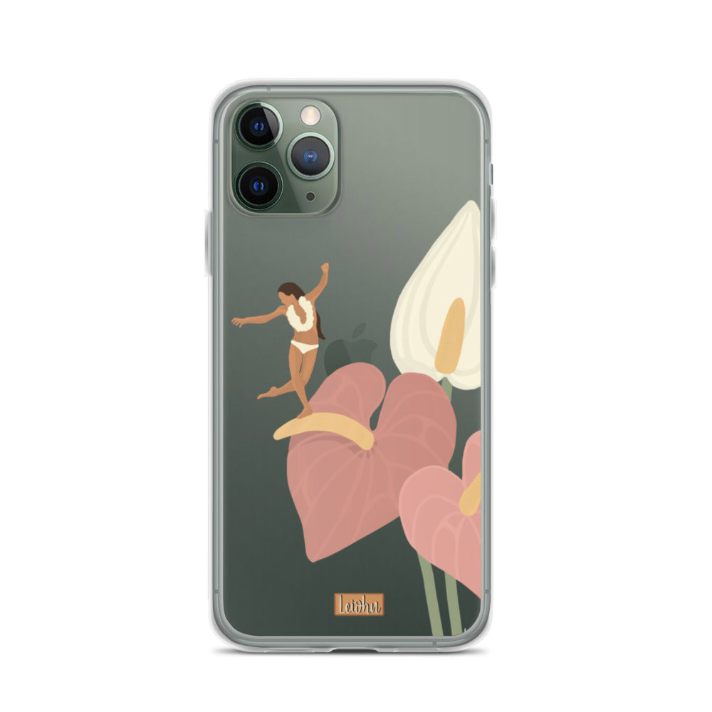 He'e Nalu - Anthurium - iPhone Case - LEIOHU DESIGNS