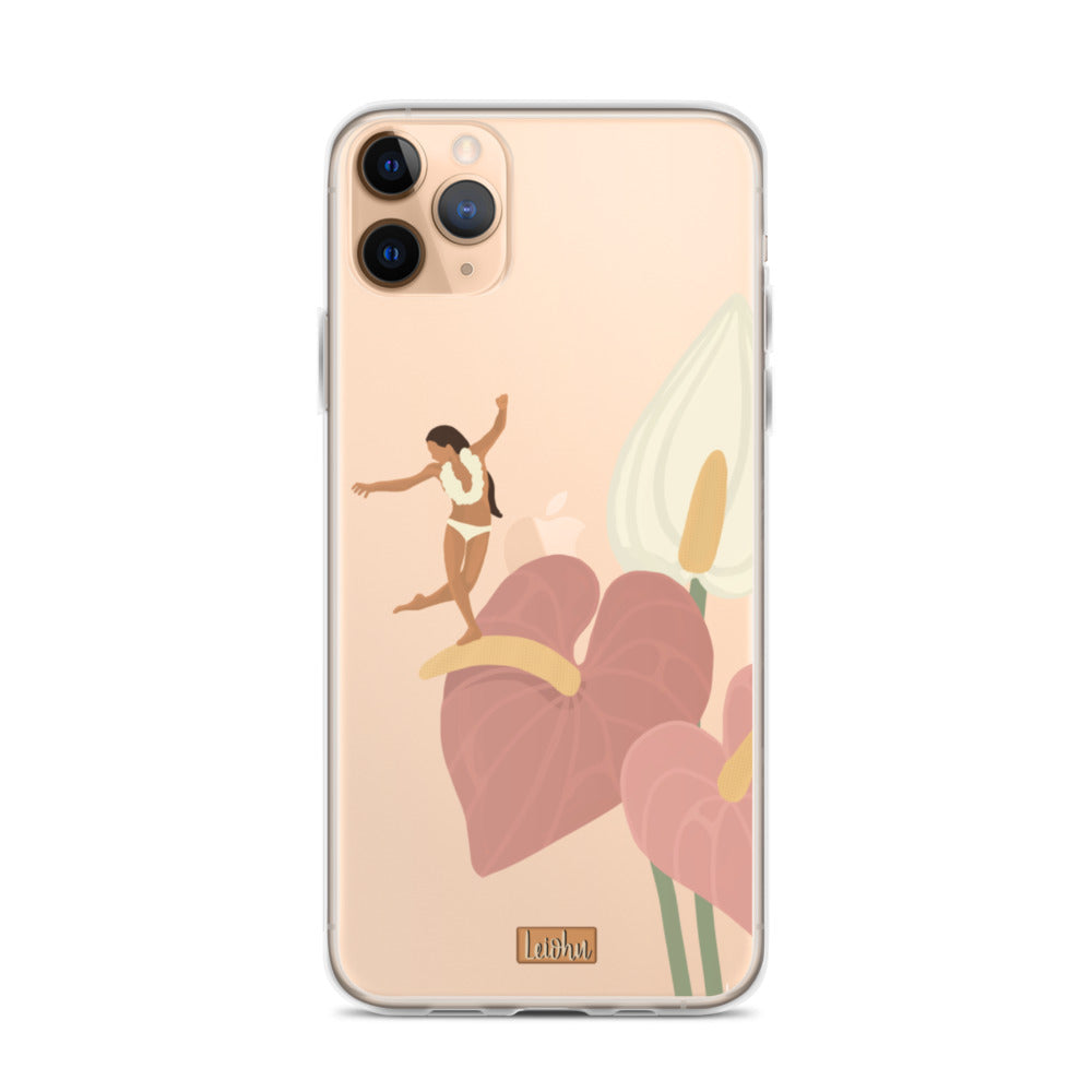 He'e Nalu - Anthurium - iPhone Case - LEIOHU DESIGNS