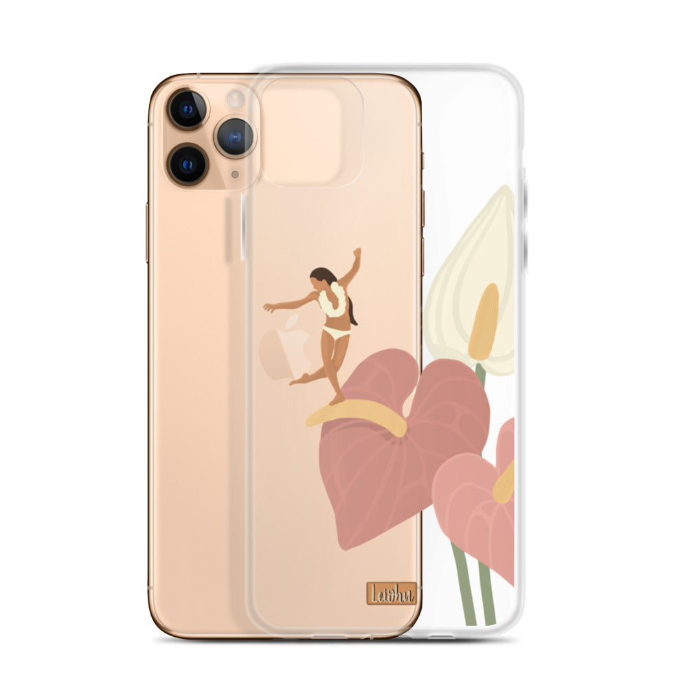 He'e Nalu - Anthurium - iPhone Case - LEIOHU DESIGNS