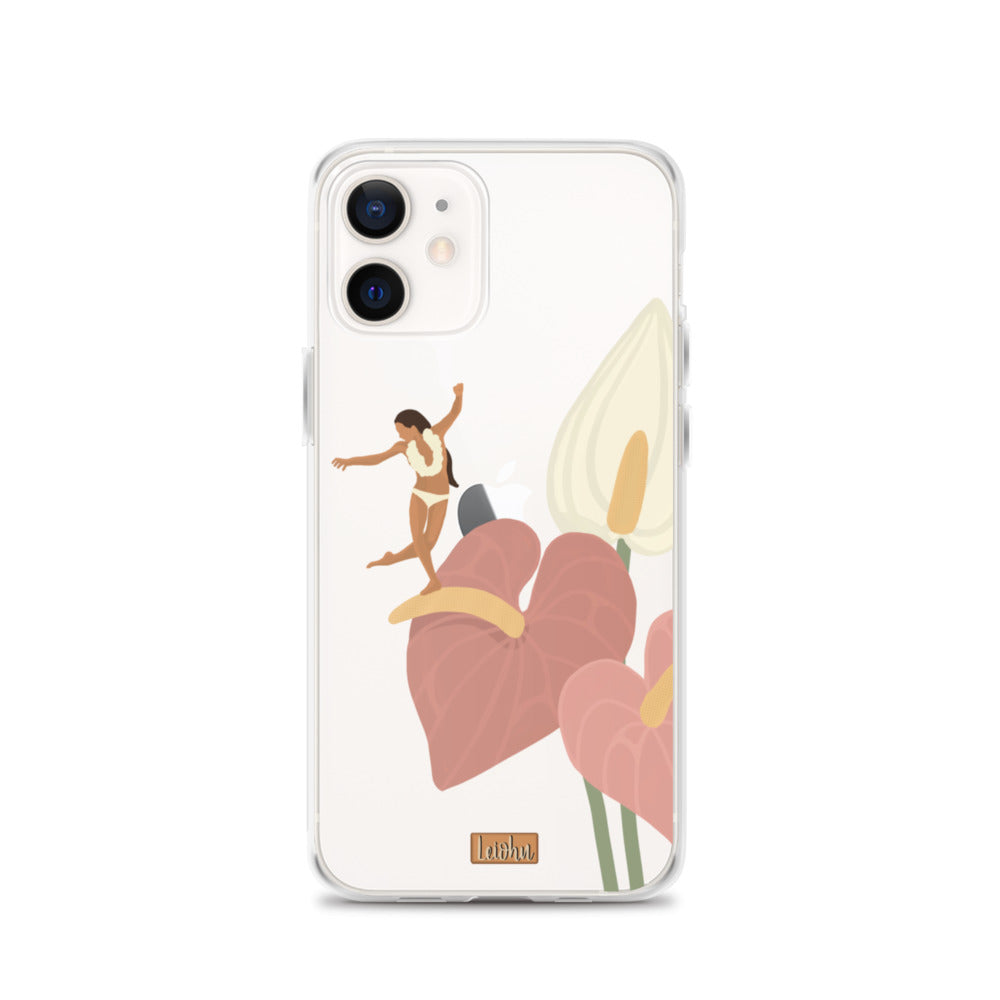 He'e Nalu - Anthurium - iPhone Case - LEIOHU DESIGNS
