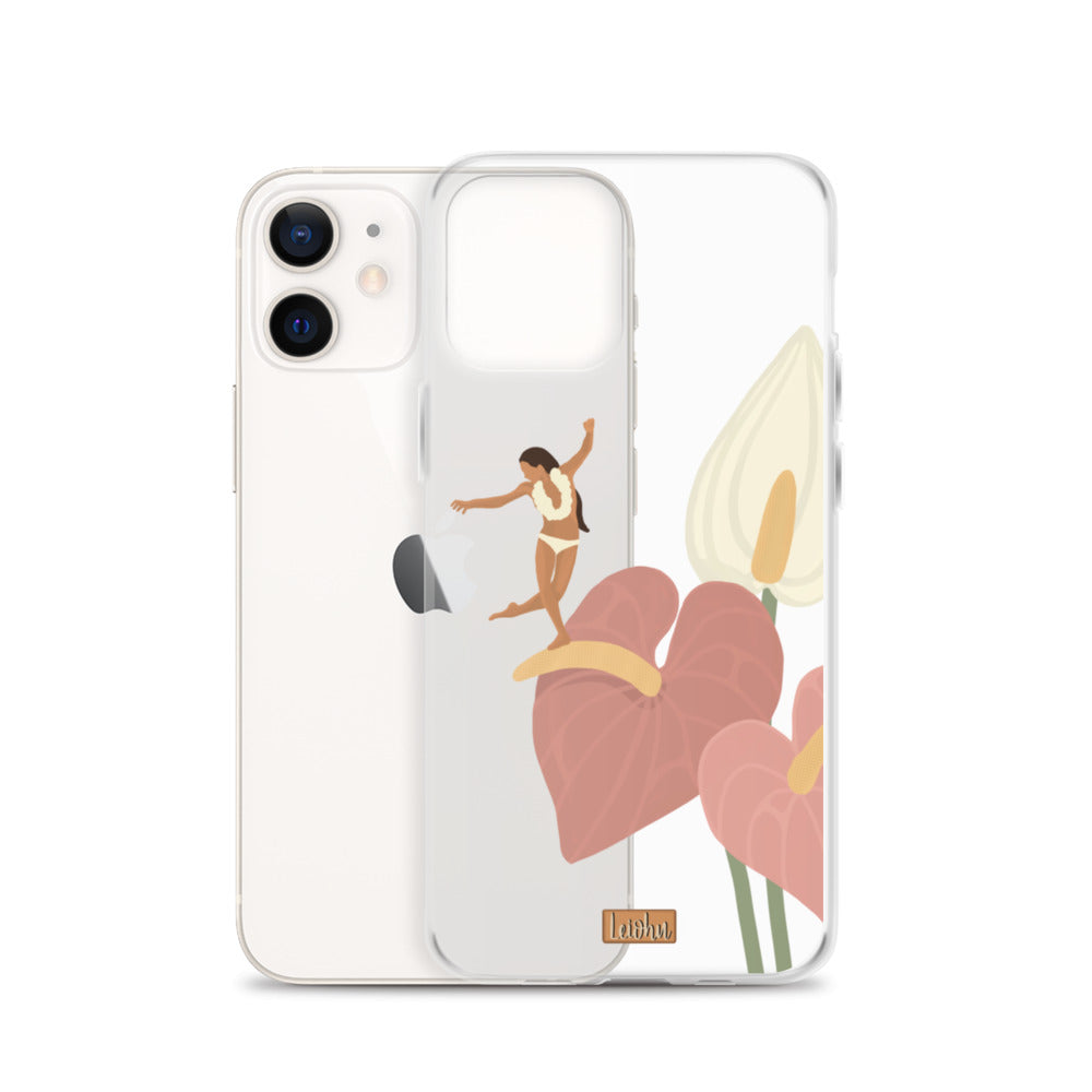 He'e Nalu - Anthurium - iPhone Case - LEIOHU DESIGNS