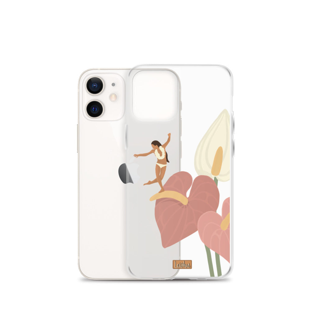 He'e Nalu - Anthurium - iPhone Case - LEIOHU DESIGNS