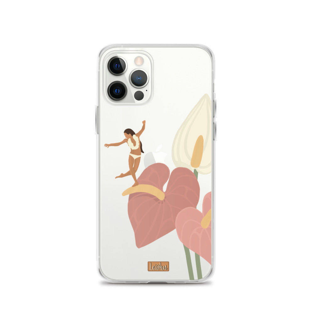 He'e Nalu - Anthurium - iPhone Case - LEIOHU DESIGNS