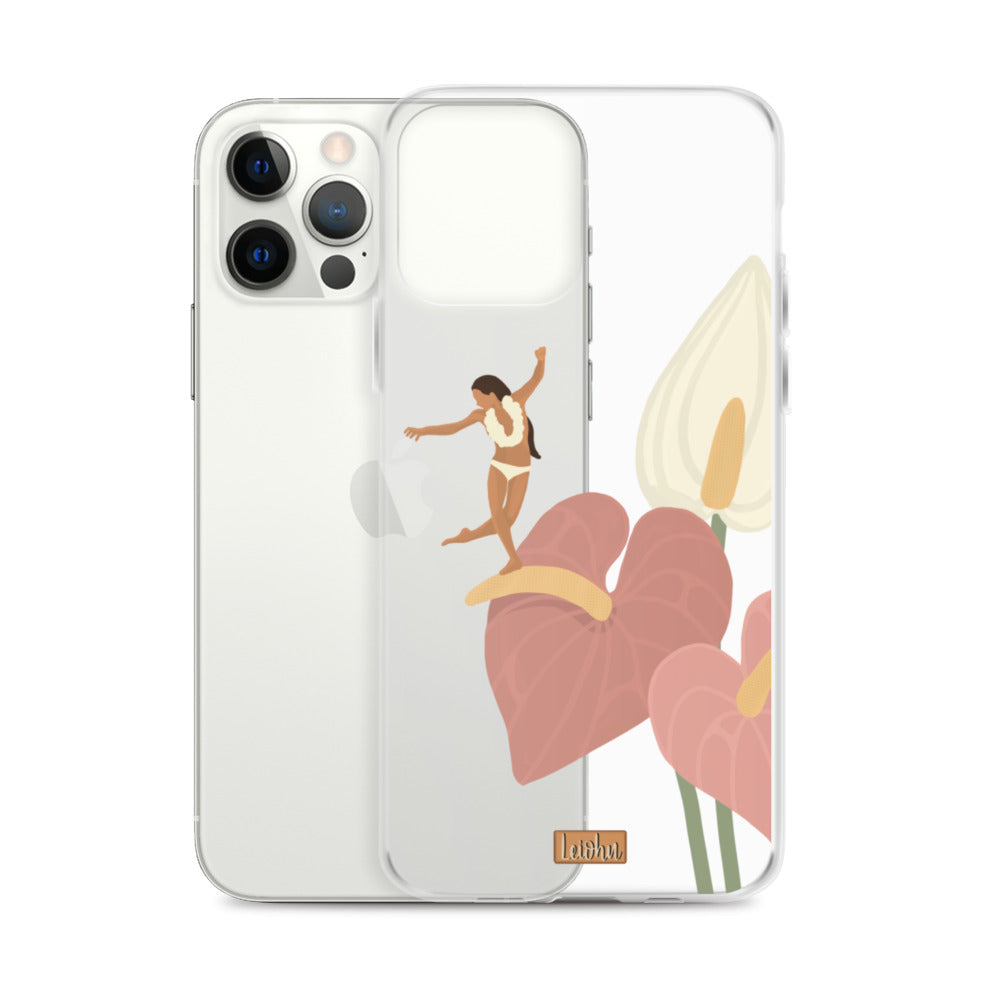 He'e Nalu - Anthurium - iPhone Case - LEIOHU DESIGNS