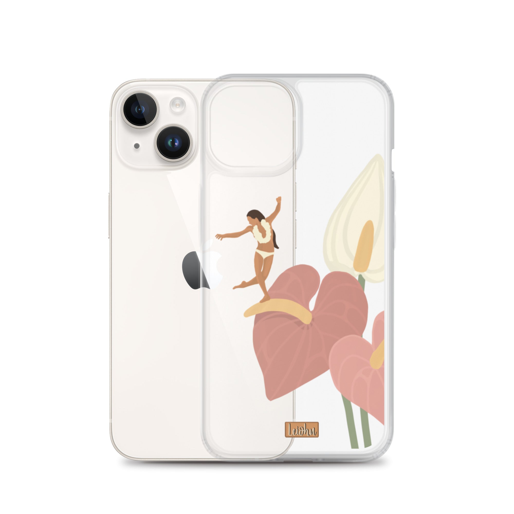 He'e Nalu - Anthurium - iPhone Case - LEIOHU DESIGNS