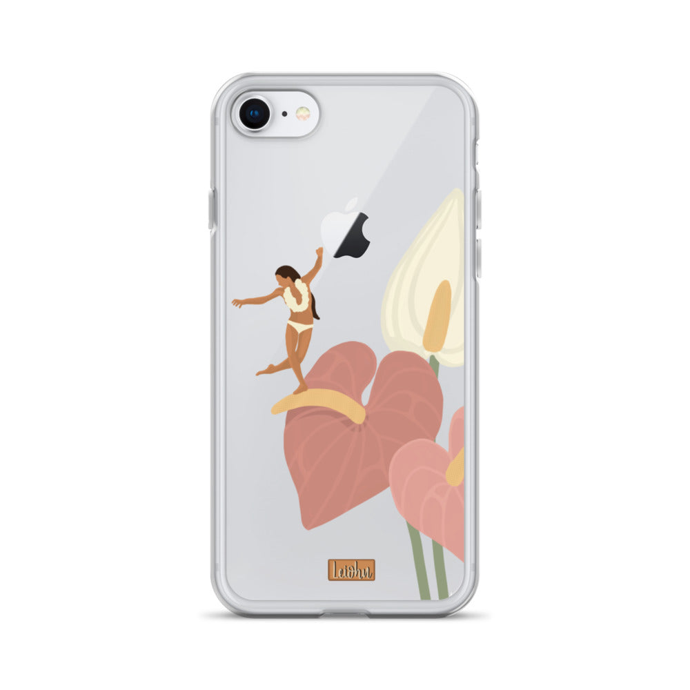 He'e Nalu - Anthurium - iPhone Case - LEIOHU DESIGNS
