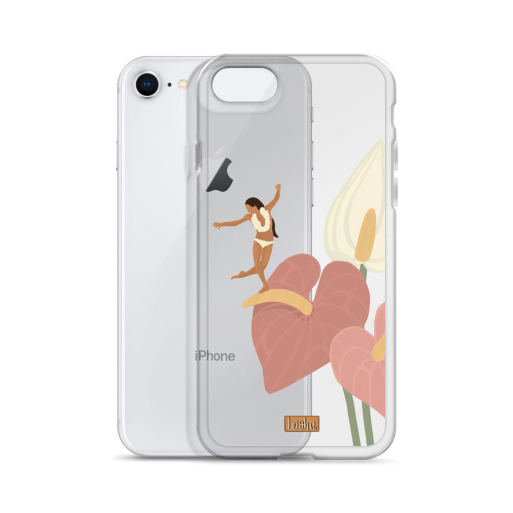 He'e Nalu - Anthurium - iPhone Case - LEIOHU DESIGNS