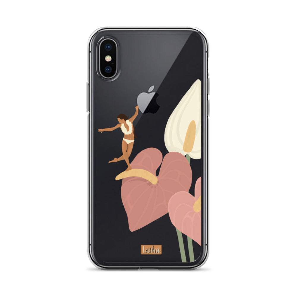 He'e Nalu - Anthurium - iPhone Case - LEIOHU DESIGNS