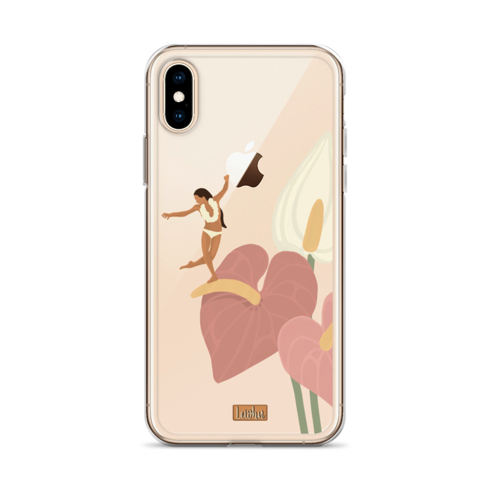 He'e Nalu - Anthurium - iPhone Case - LEIOHU DESIGNS