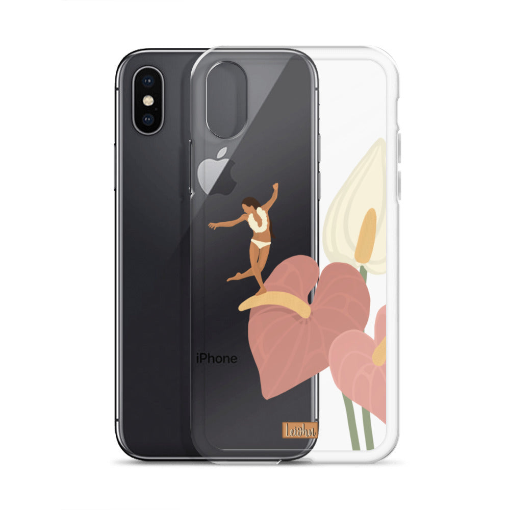 He'e Nalu - Anthurium - iPhone Case - LEIOHU DESIGNS