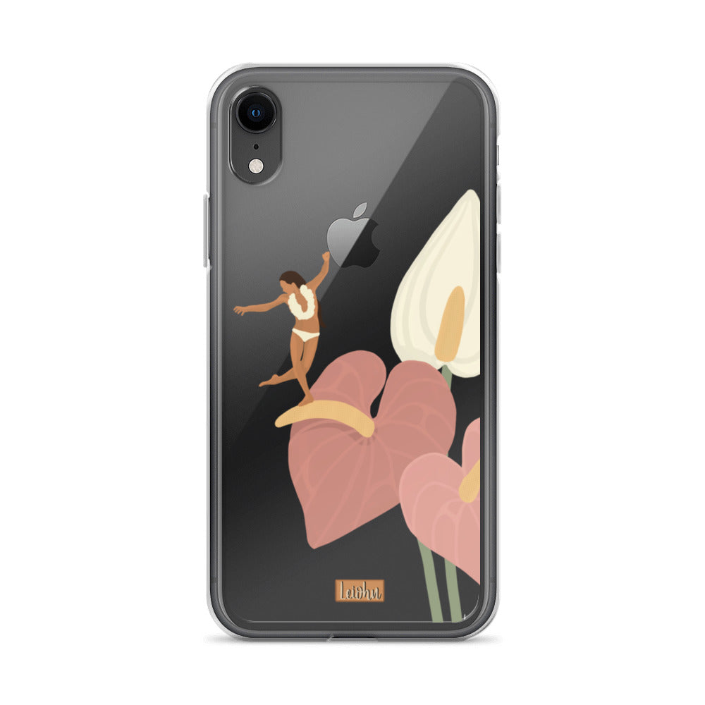 He'e Nalu - Anthurium - iPhone Case - LEIOHU DESIGNS