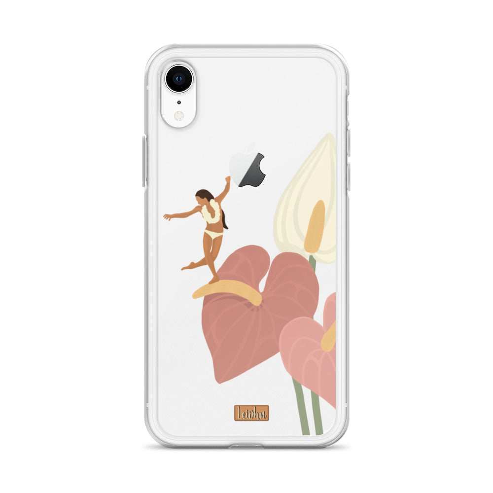 He'e Nalu - Anthurium - iPhone Case - LEIOHU DESIGNS