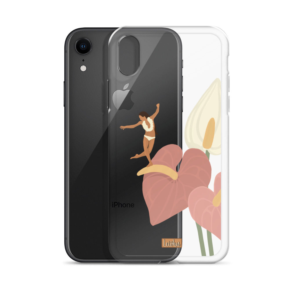 He'e Nalu - Anthurium - iPhone Case - LEIOHU DESIGNS