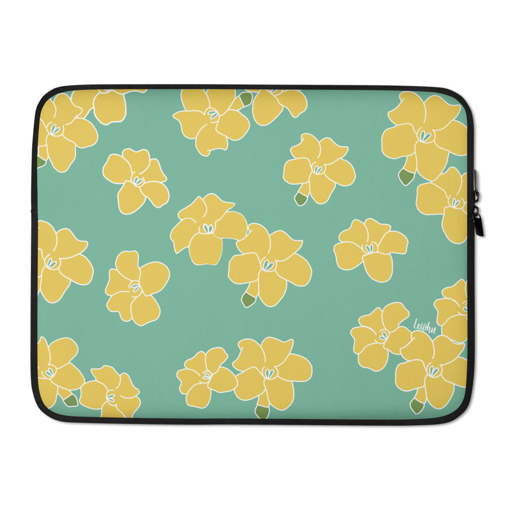 Puakenikeni - Laptop Sleeve - LEIOHU DESIGNS