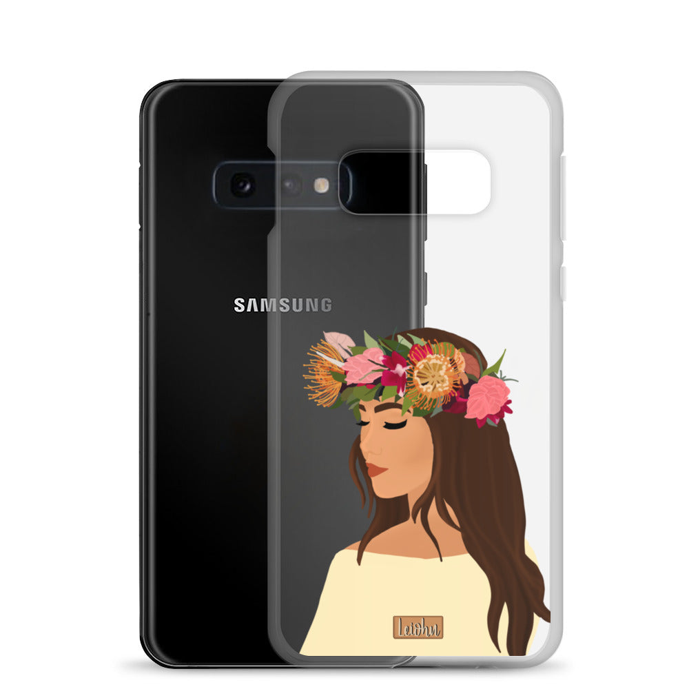 Lei Po'o - Clear case - Samsung - LEIOHU DESIGNS