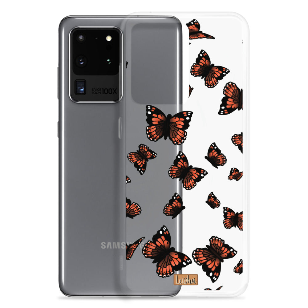 Pulelehua - Clear case - Samsung - LEIOHU DESIGNS