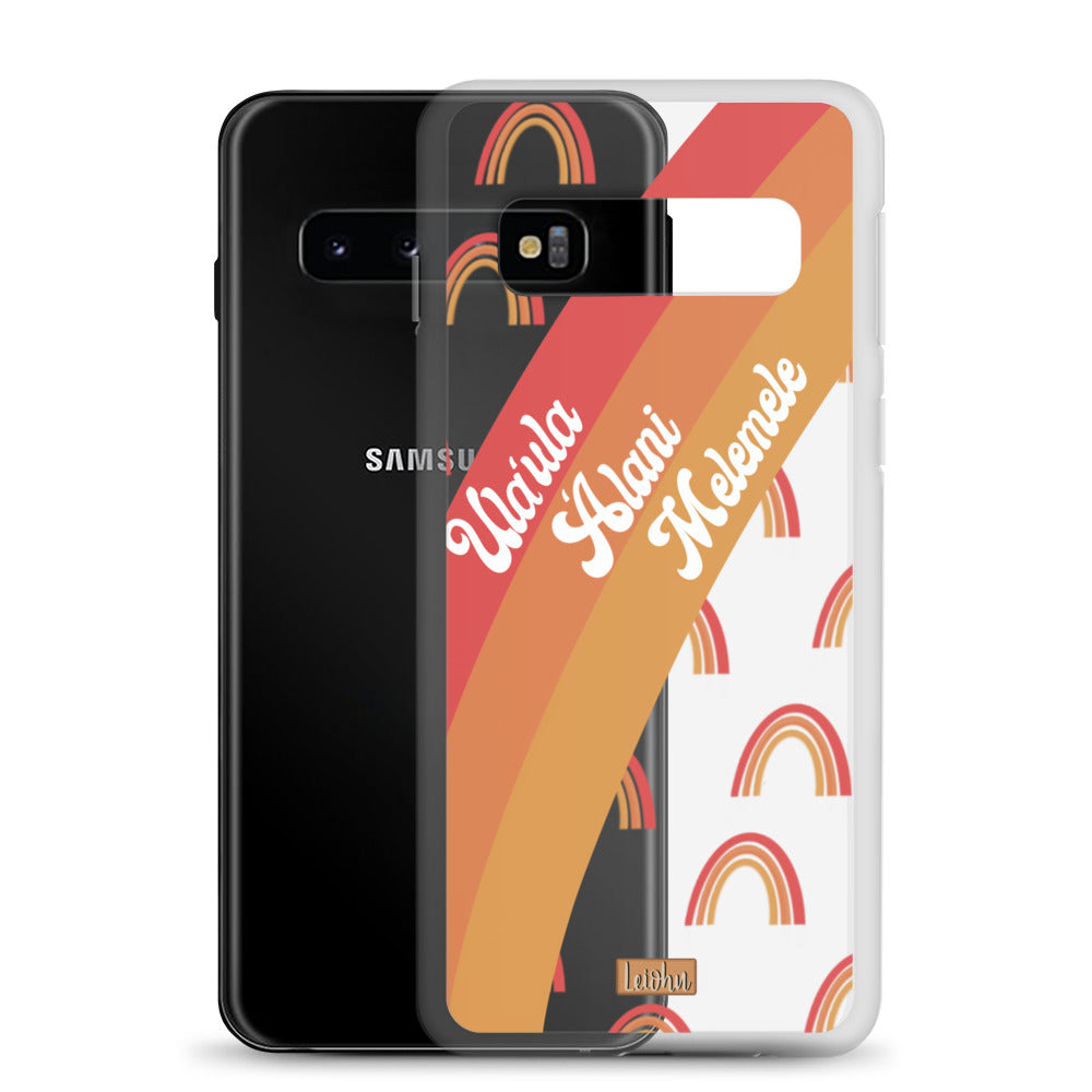 'Anuenue - Clear case - Samsung - LEIOHU DESIGNS