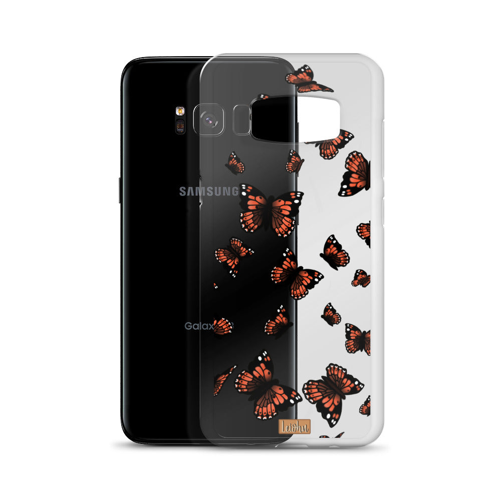 Pulelehua - Clear case - Samsung - LEIOHU DESIGNS