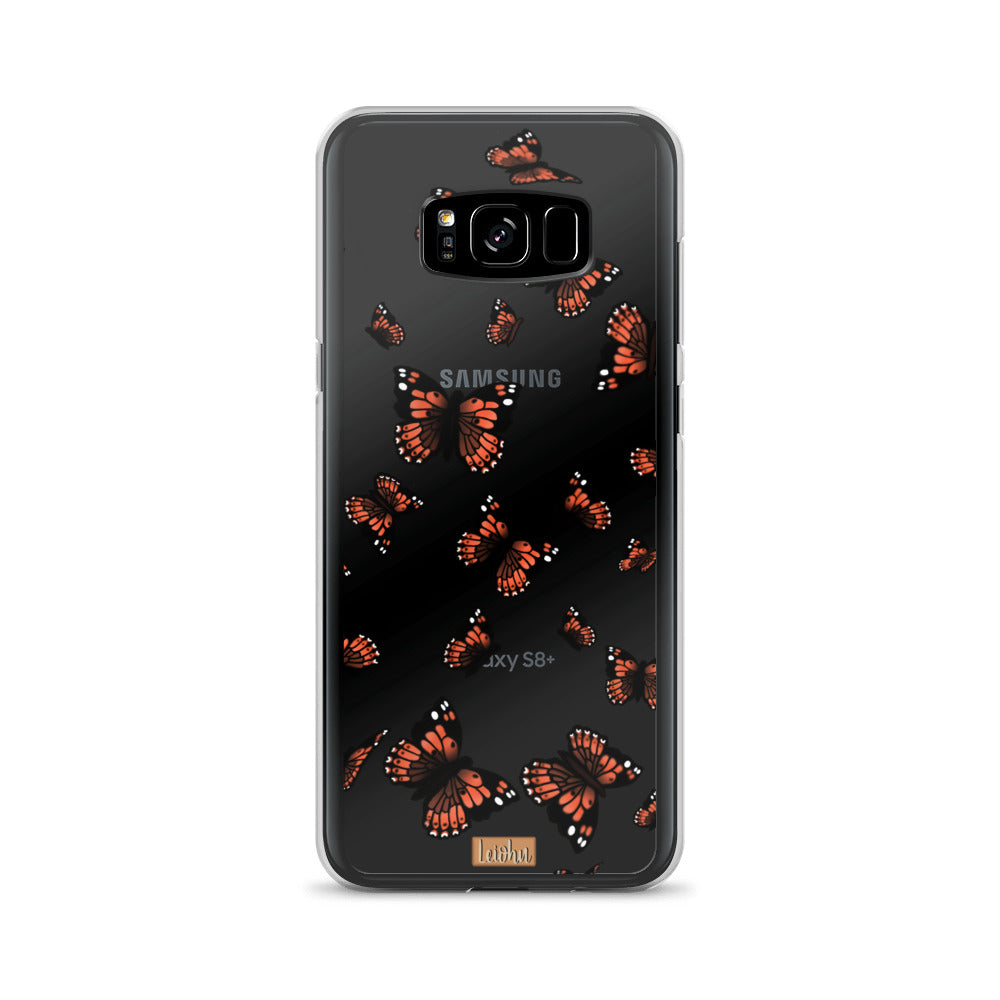 Pulelehua - Clear case - Samsung - LEIOHU DESIGNS