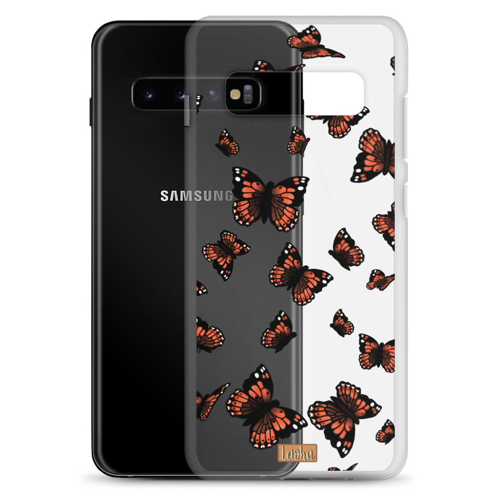 Pulelehua - Clear case - Samsung - LEIOHU DESIGNS