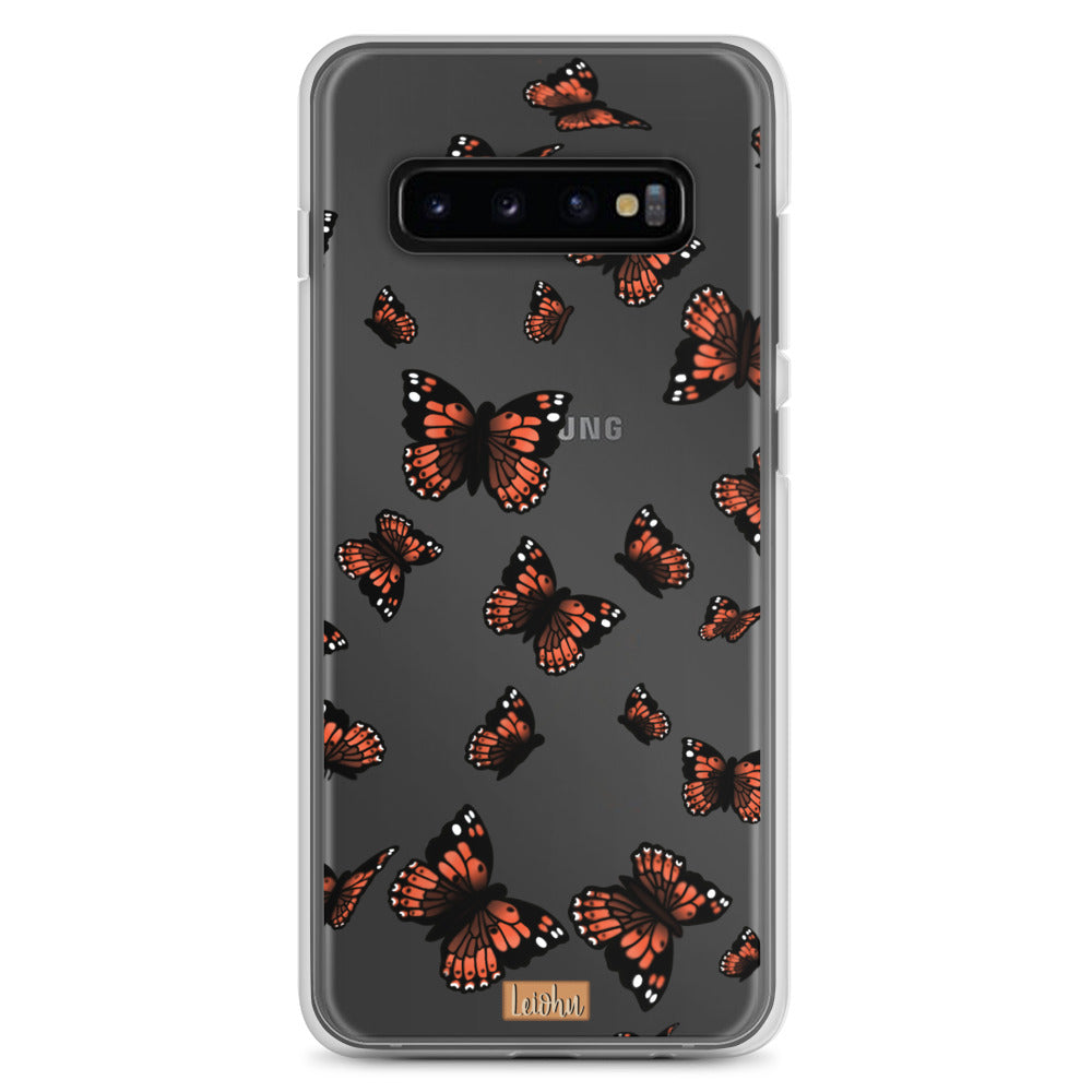 Pulelehua - Clear case - Samsung - LEIOHU DESIGNS