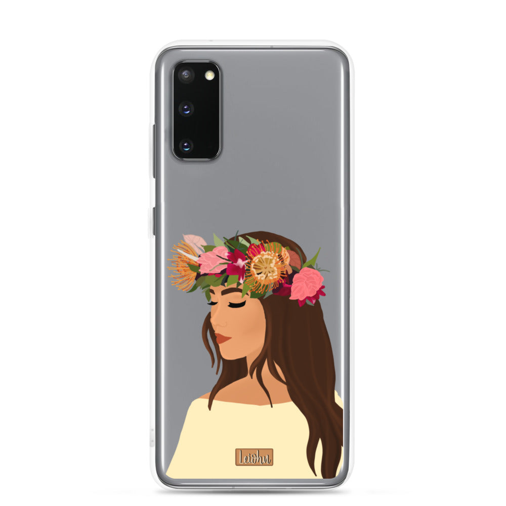 Lei Po'o - Clear case - Samsung - LEIOHU DESIGNS